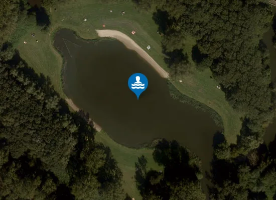 Satellite image of NAAKTRECREATIE, SPAARNWOUDE