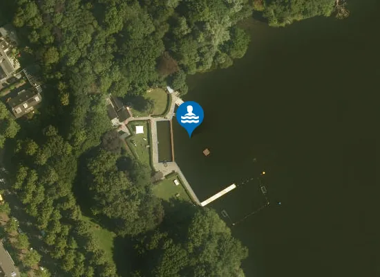 Satellite image of NATUURBAD TE WERVE