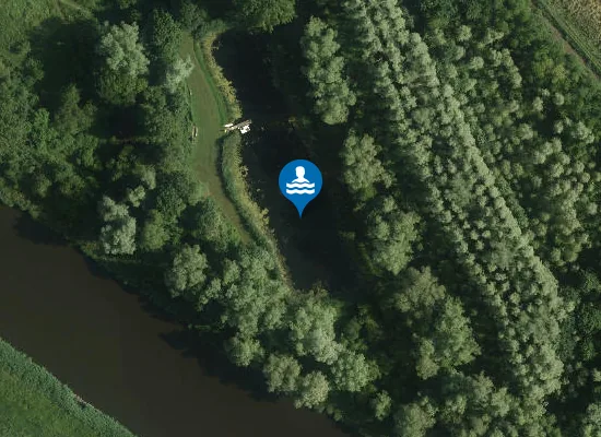 Satellite image of PLAS OP DE MARKEPLAAT