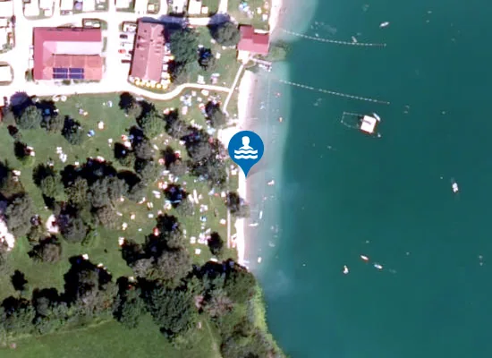 Satellite image of TACHINGER SEE STRANDBAD TACHING TACHING AM SEE