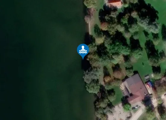 Satellite image of CHIEMSEE STRANDBAD UEBERSEE FELDWIES