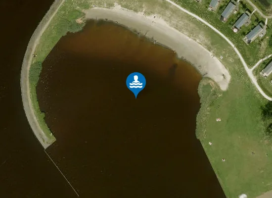 Satellite image of LAUWERSMEER, STRAND MEERKOET