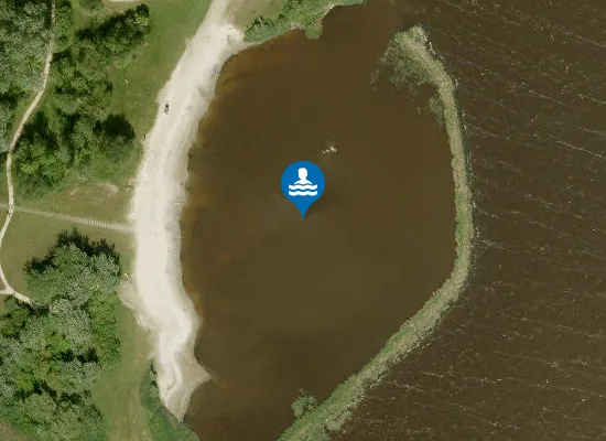 Satellite image of LAUWERSMEER OOSTMAHORN, OOSTMAHORN
