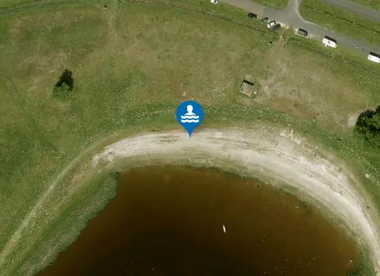 Satellite image of LAUWERSMEER, STRAND ZEEAREND