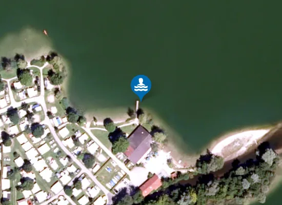 Satellite image of WAGINGER SEE CAMPING SCHWANENPLATZ WAGING AM SEE