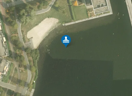 Satellite image of STEDENWIJKSTRAND, WEERWATER