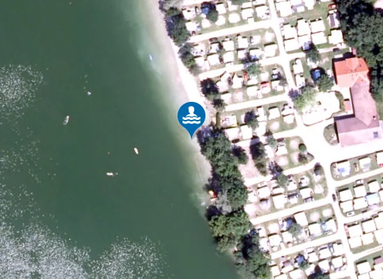 Satellite image of WAGINGER SEE CAMPING FERIENPARADIES GUT HORN KIRCHANSCHOERING