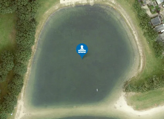 Satellite image of DE MAASHORST, KLEINE PLAS