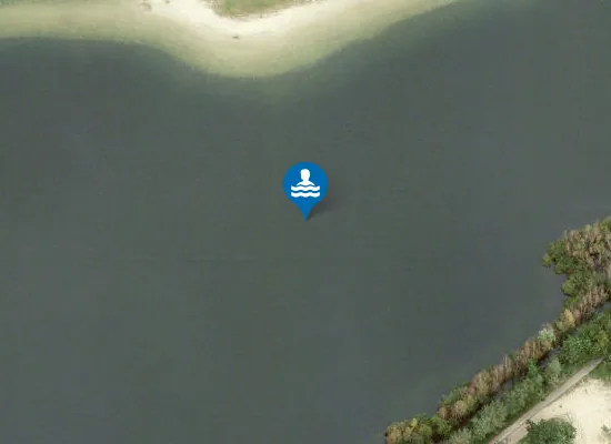 Satellite image of DE MAASHORST, GROTE PLAS