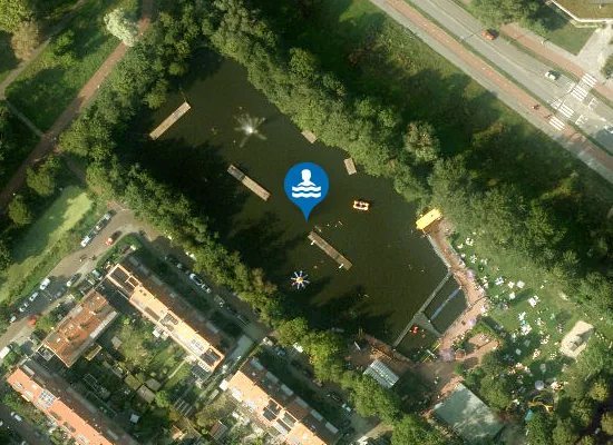 Satellite image of 'T ZWARTE PLASJE