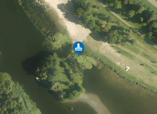 Satellite image of BRIELSE MEER ZOOM WEST