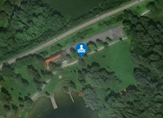 Satellite image of DIETLHOFER SEE WEILHEIM IOBB WASSERWACHT