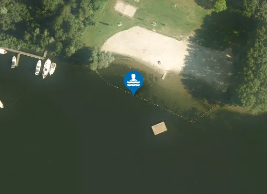 Satellite image of BRIELSE MEER CAMPING DE KRABBEPLAAT