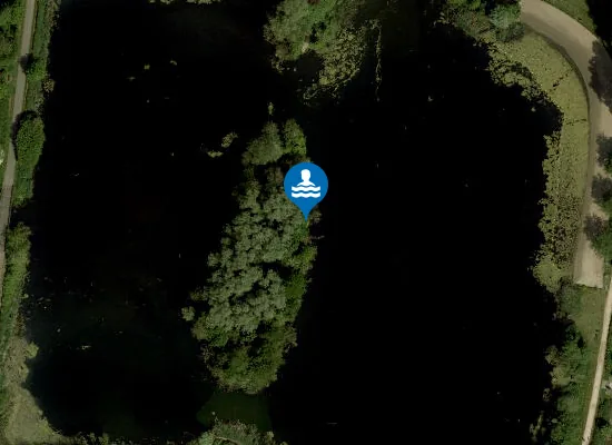 Satellite image of VIJVER OOSTERPARK