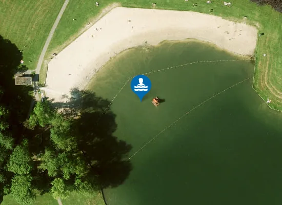 Satellite image of HULSBEEK; STRAND 2