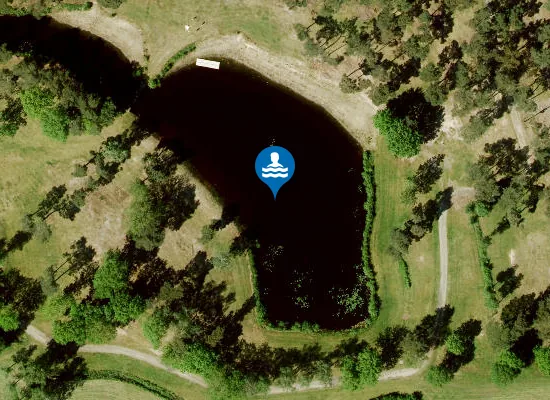 Satellite image of CAMPING DE BERGVENNEN