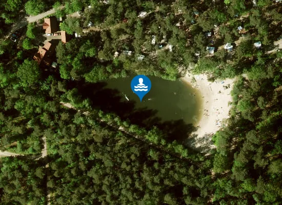 Satellite image of LANDGOEDCAMPING HET MEULEMAN