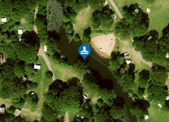 Satellite image of CAMPING DE ROOS