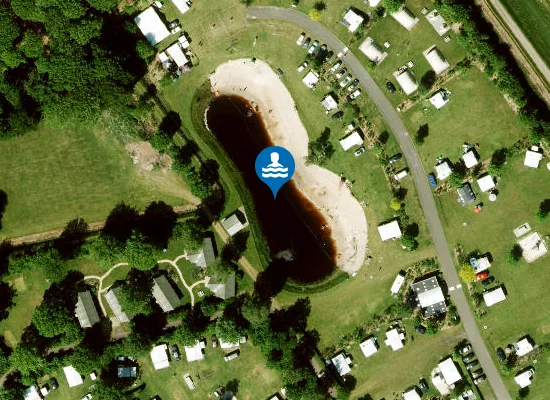 Satellite image of CAMPING DE KLIMBERG