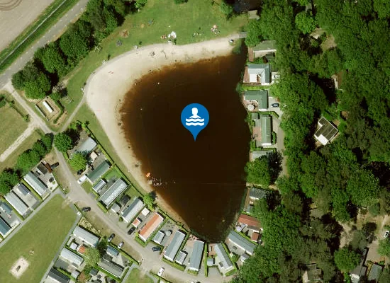 Satellite image of VAKANTIEPARK DE KLEINE BELTIES