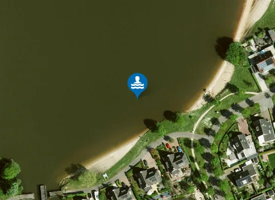 Satellite image of GROTE RIETPLAS - PARELSTRAND