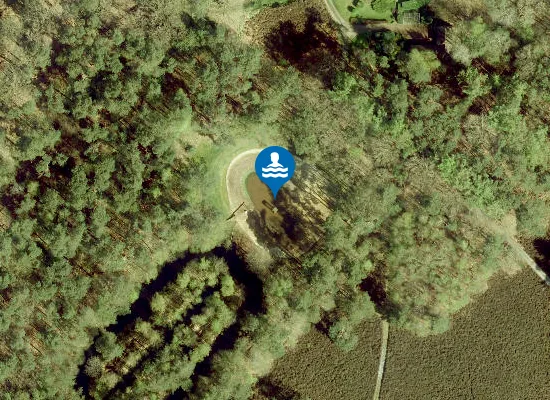 Satellite image of CAMPING DE HOOGTE