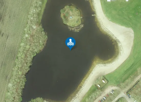 Satellite image of HET LANDSCHAP - DE WATERSE KOELE