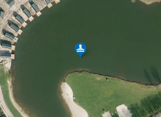 Satellite image of RECREATIESTRAND VAKANTIEPARK KLEIN VINK