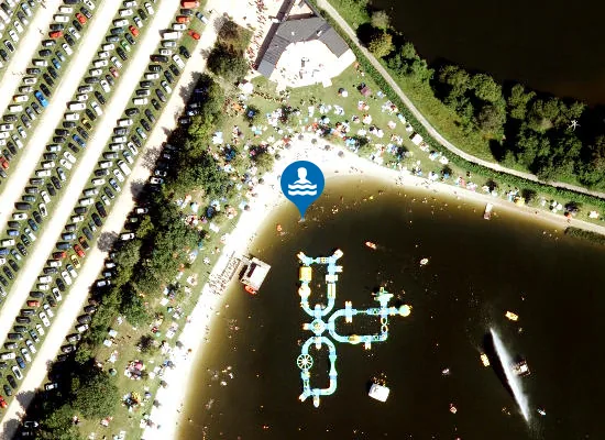 Satellite image of DAGSTRAND FUN BEACH