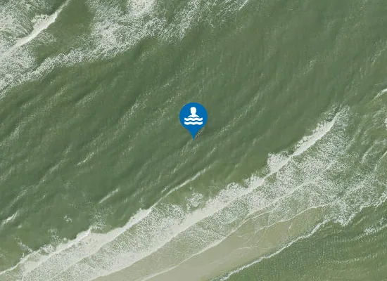 Satellite image of BADSTRAND WEST AAN ZEE,TERSCHELLING