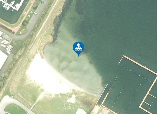 Satellite image of BRUINISSE WERKHAVEN BADSTRAND