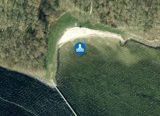 Satellite image of KORTGENE (WESTBERMWEG) BADSTRAND