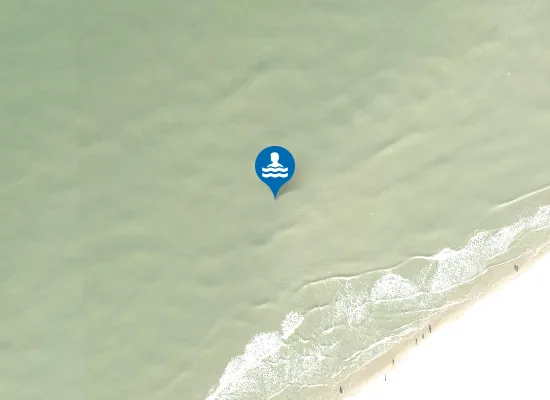 Satellite image of OOSTKAPELLE DUINWEG BADSTRAND