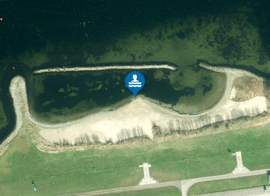 Satellite image of ORANJEPLAAT BADSTRAND