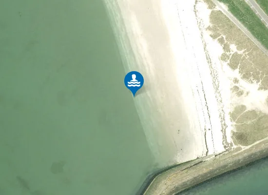 Satellite image of OUWERKERK HOEK VAN OUWERKERK BADSTRAND