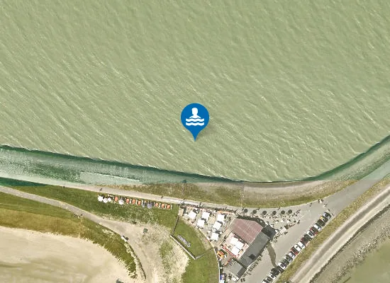 Satellite image of PERKPOLDER BADSTRAND