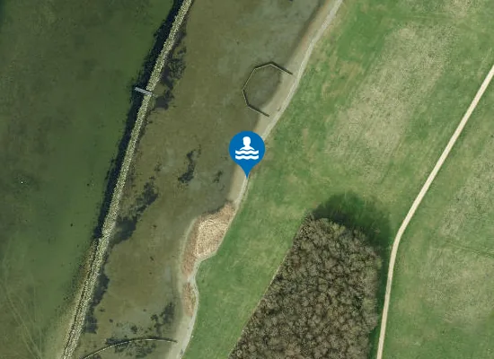 Satellite image of DE PIET BADSTRAND