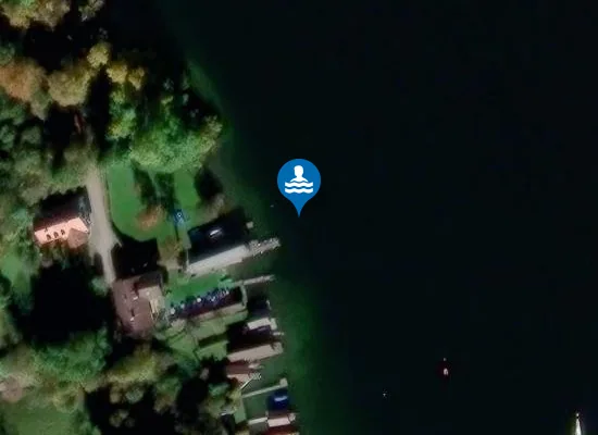 Satellite image of STARNBERGER SEE BERNRIED BADEANSTALT HUBL STEG