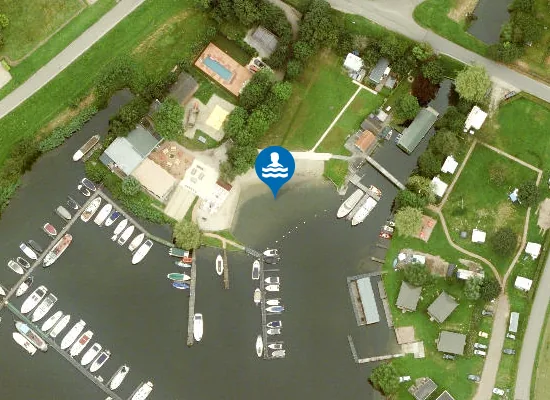 Satellite image of CAMPING DE SCHANS