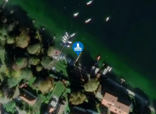 Satellite image of STARNBERGER SEE SEESHAUPT BADEPLATZ LIDL STEG