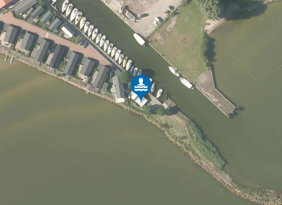 Satellite image of RECREATIEPARK BROEKERHAVEN