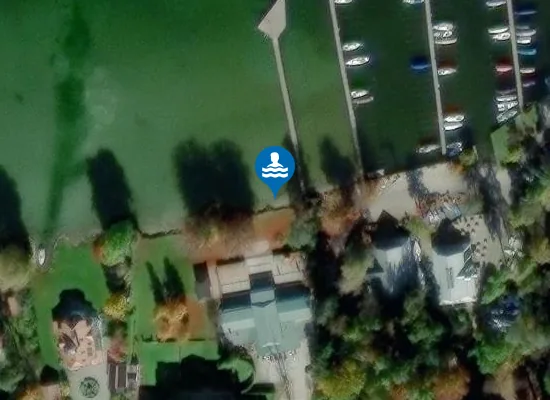 Satellite image of STARNBERGER SEE SEESHAUPT LIDO BOOTSSTEG