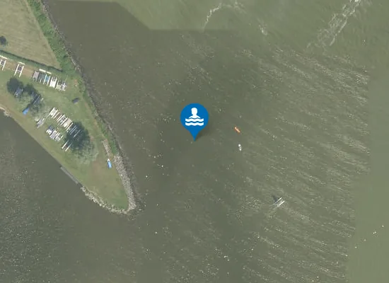 Satellite image of VOOROEVER; VLIETSINGEL POEL