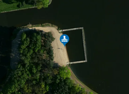 Satellite image of KĄPIELISKO TATAR NA AKWENIE WODNYM OŚRODKA SPORTU I REKREACJI