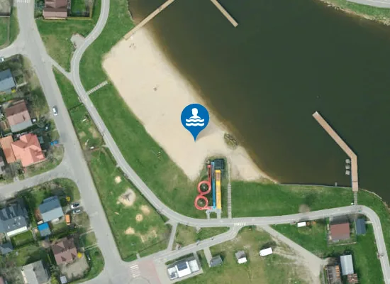 Satellite image of KAPIELISKO NAD ZALEWEM ZADĘBIE