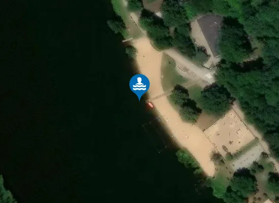 Satellite image of Kąpielisko Stawy Stefańskiego