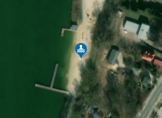 Satellite image of Zalew Miejski w Makowie Mazowieckim