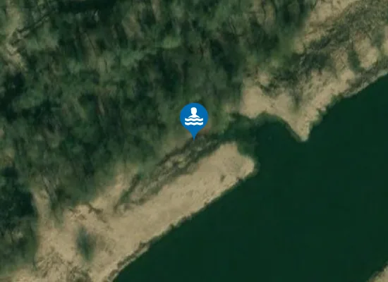 Satellite image of PLAŻA MIEJSKA NAD RZEKĄ NARWIĄ