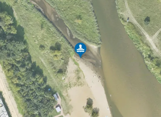 Satellite image of Kąpielisko SYRENKA