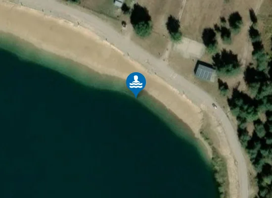 Satellite image of Riviera Radłowska